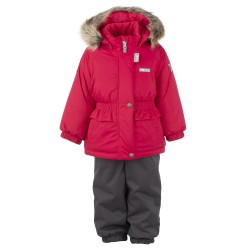Зимний комплект для девочки (куртка+полукомбинезон) lenne moira 20316/186