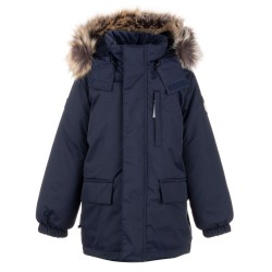 Зимняя тёплая куртка-парка для мальчика lenne snow 21341/299