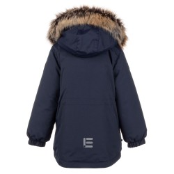 Lenne Snow удлиненная куртка парка для мальчика синяя 21341-229 