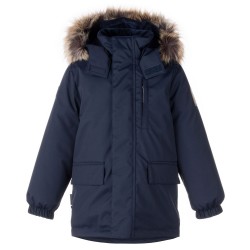 Зимняя тёплая куртка-парка для мальчика lenne snow 23341/229