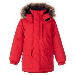 Зимняя тёплая куртка-парка для мальчика lenne snow 23341/622