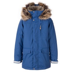 Модная зимняя куртка парка для мальчика lenne janno 23368/670