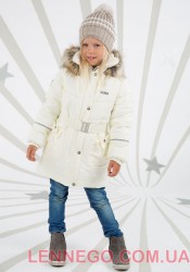 Lenne Sheryl пальто для девочки молочное Lenne Sheryl пальто для девочки молочное