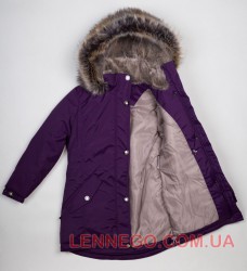 Lenne Estella куртка парка для девочки темная вишня