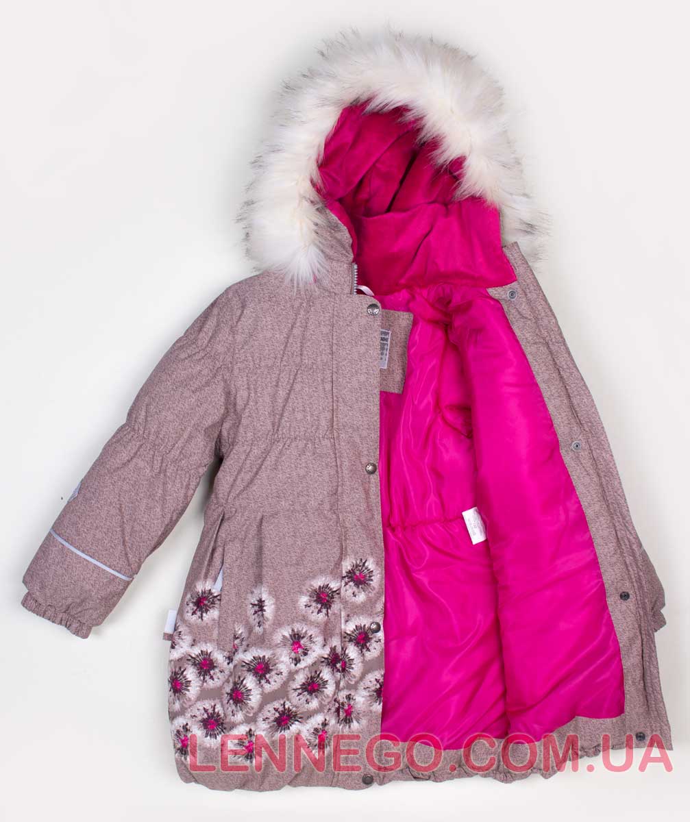 Lenne Estelle пальто для девочки бежевое