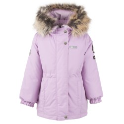Lenne Maya удлиненная куртка парка для девочки 20330-122 нежно-розовая