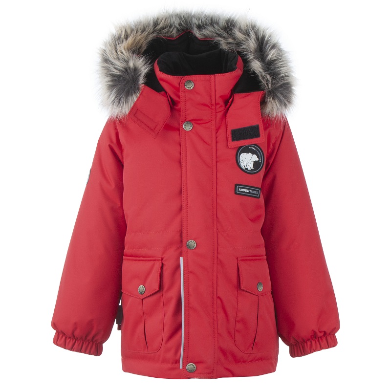 Lenne Moss удлиненная куртка парка для мальчика красная 20339-622