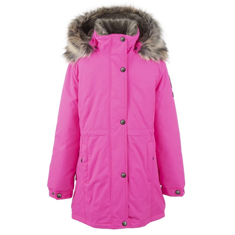 Lenne Edna куртка парка для девочек и молдых мам 20671-268 розовая