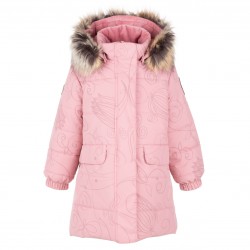 Lenne Lanna пальто для девочки 21333-2330 розовое