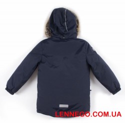 Lenne Mick удлиненная куртка парка для мальчика тёмно-синяя