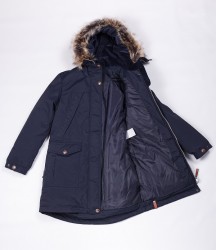 Lenne Polly куртка парка для девочки тёмно-синее 20359-229